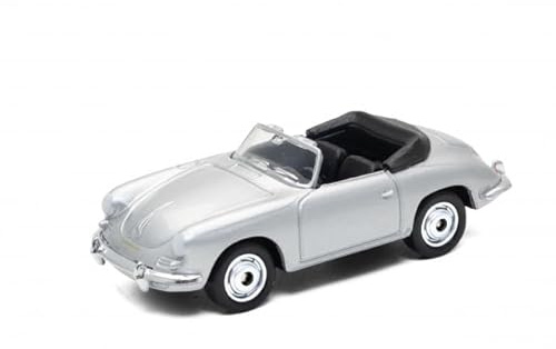 OPO 10 - Auto in Miniatura Compatibile con Porsche 356, Scala 1:64, 3 Pollici (7,5 cm) Welly SUP02