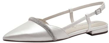 Tamaris Flamenco Damen Vegan Elegant weiß,EU 40
