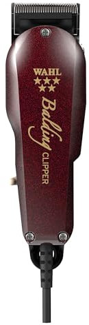 Wahl Balding Clipper - Cortapelos para Hombre - Máquina de Cortar Pelo con Corte Preciso, Negro/Rojo
