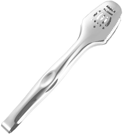 Pinces Pour La Cuisson En Métal - Pincettes De Barbecue En Acier Inoxydable | Pincettes De Service,Pour le service de restaurant la grillade la friture les pâtes la salade le dressage le gâteau le bar