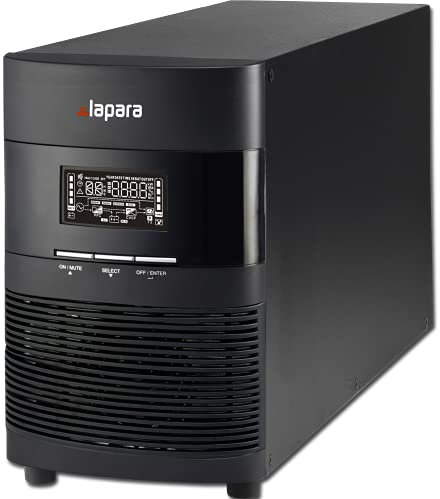 Lapara LA-ON-1K-LCD-V10 Sistema de Alimentación Ininterrumpida SAI 1000VA 1000W LCD Online