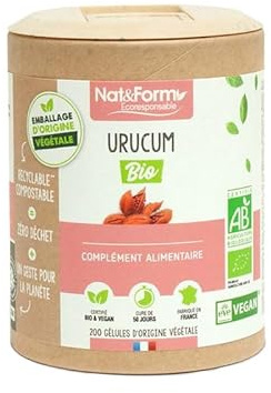 Nat & Form Écoresponsable Urucum Bio 200 gélules végétales
