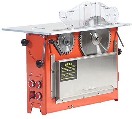 BROLEO Table Saw, Portable, DIY Woodworking Chainsaw Electric, Depth Polishing Set Precision, Multifunctional Lathe Polishing
