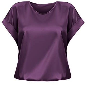 Uwdiohq Offerte Donna Bluse Donna in Cotone Camicetta Donna Sfiancata Manica Corta Top Personalizzata Donna Camicia Sangallo Donna Camicia da Donna in Chiffon Camicia Donna Vintage My Orders Placed