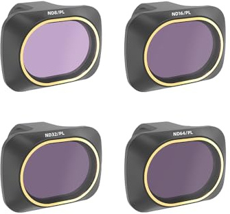 BEHORSE ND/PL Filter Set for DJI Mini 4K/2/SE/Mavic Mini/SE (4 Pack - ND8/PL, ND16/PL, ND32/PL, ND64/PL)