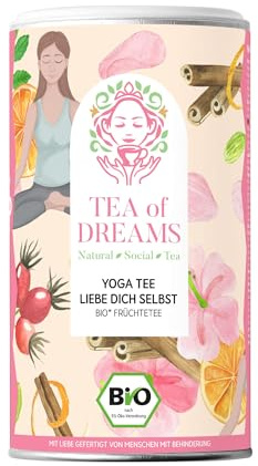 Früchtetee Bio - Yoga Tee Liebe dich selbst - loser Tee - 60g