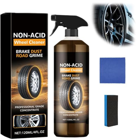 Wheelblaze Wheel Cleaner,2026 New Brake Buster Wheel Cleaner,Wheel Blaze Versatile and Powerful Rust Converter,Turn Filthy Wheels into Instant Shine and Lasting Protection