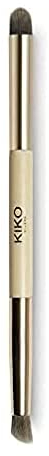 KIKO Milano Green Me Double Eye Brush | Pennello Occhi Doppio Per Ombretti E Eyeliner