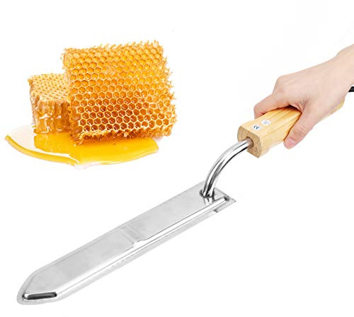 Cuchillo eléctrico para destapar la miel, equipo extractor de miel, herramienta de apicultura extractora de miel de acero inoxidable, raspador de miel, hoja de calentamiento rápido