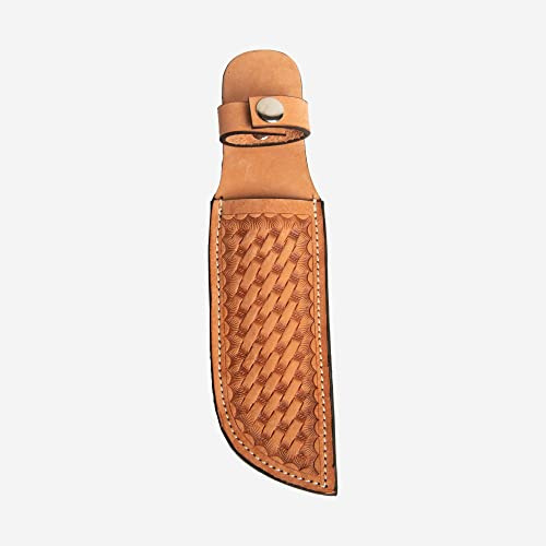 Wonder Care Handmade Genuine Leather Case with Belt Loop for 12cm Belt