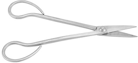 Bonsai Schere Edelstahlblattblatt Sprossen Schere mit Langem Griff für Gartenblumengemüse