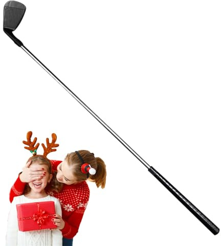 Ensemble de clubs de golf pour enfants – Cale de golf junior en acier inoxydable de 80 cm avec poignée et tête en polypropylène | Jouet de sport de plein air sûr pour garçons et filles | Entraînement