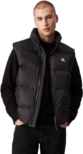 Calvin Klein Jeans herr Essentials dunväst, Ck svart, XXS