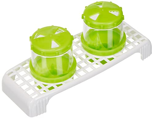 Kimmel 21-000-0557 - Set di spargispepe, in plastica, Verde, Piccolo, Colore: Limone