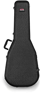 Gator Cases Leichter ABS-Hartschalenkoffer für Parlor Style-Gitarren, schwarz (GC-Parlor)