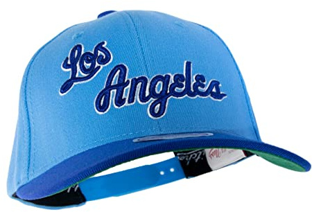 Mitchell & Ness NBA Team 2 Tone 2.0 Stretch Snapback - Los Angeles Lakers, Blue