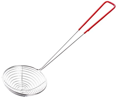 Anneome Skimmer Spoon Set for Bubble Tea Long Handle Wire Strainer Kitchen Gadget for Draining Milk Tea