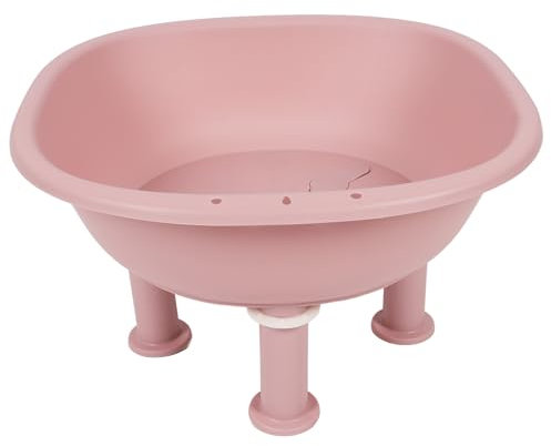 Sitzbad Gegen Hämorrhoiden, Rutschfestes Sitzbad für die Pflege nach der Geburt, Unisex-Sitzbadesitz Zum Einweichen, Sitzbadewanne mit Abflusslöchern und Aufhängeloch,