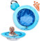 Smart-Planet Piscina pop up per la spiaggia, blu, 70 x 70 cm, 20 x 50 cm (altezza x larghezza) – to Go piscina per bambini – piscina spiaggia antistrappo – piscina con borsa per il trasporto