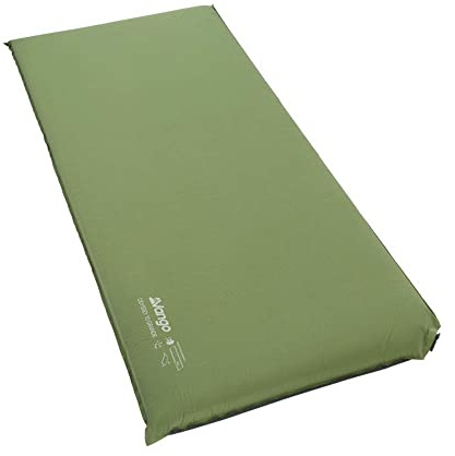 Vango Odyssey Grande Self Inflating Camping Mat [Amazon Exclusive], 10cm Deep Insulating Foam Sleeping Mat, Quick Inflate Deflate, Mattress or Camp Bed