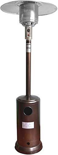 Radiateurs De Terrasse Chauffage De Terrasse Au Propane 3 KW, Chauffage D'extérieur Au Propane Debout, Protection Contre L'inclinaison Avec Couvercle Étanche, Chauffage Rapide, 223,8 X 81,5 X 45,2 Cm.