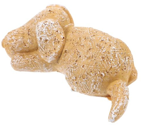 CAXUSD Lapide Commemorative per Animali Domestici da Giardino Statue Resina per Animali Domestici Lapidi Esterno