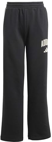 adidas Unisex Kids Seasonals Collegiate Typography Pant, Black/Off White, 15-16 Years