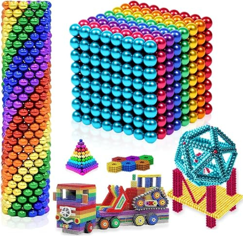 216 PCS 3D Building Set, Creative Construction Toy, STEM Building Blocks, DIY Puzzle Kit, Colourful Desk Toy for Creative Play