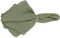 broste Copenhagen Serviette 'Gracie' ECO Friendly, Thymian, 45x45