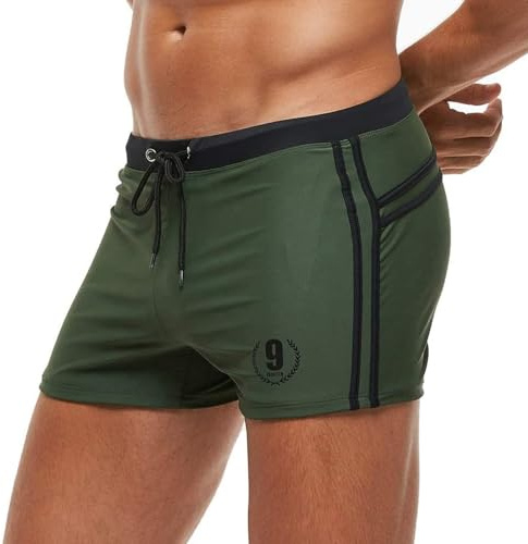 Arcweg Bañadores Hombre Traje de Baño Corto para Hombres Calzoncillos Secado Rápido Elástica Almohadillas Extraídas Deportes Acuáticos