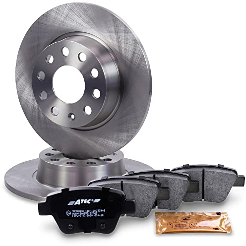 ATEC Germany Bremsenset Hinterachse inkl. Bremsscheiben Ø 272 mm Voll + Bremsbeläge Hinten