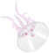 Octopus Cocktail Glass Martini Jellyfish Glasses Wine Glasses Champagne Glasses Beverage Cups Drinkware Bar Goblet Whiskey Tumbler for Wedding Party Banquet Bar Pink