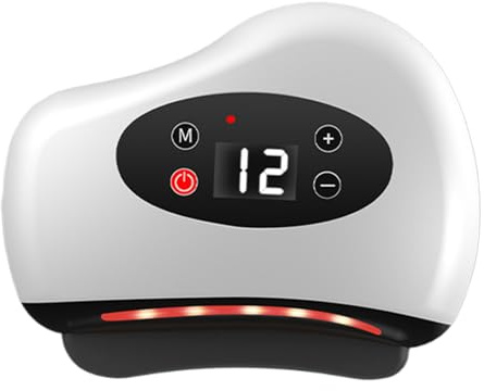 Massageapparat För Djup Vävnad | Elektrisk Vibrator Skrapa Verktyg,Vibrationsskrapa För Fötter | Massage Av Djup Vävnad På Fot Nacke Rygg Ben Ansikte Axel Och Muskler Kvinnor Män Far Och