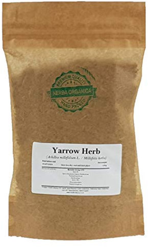 Milenrama Hierba / Achillea Millefolium L / Yarrow Herb # Herba Organica # Fflor De La Pluma (100g)