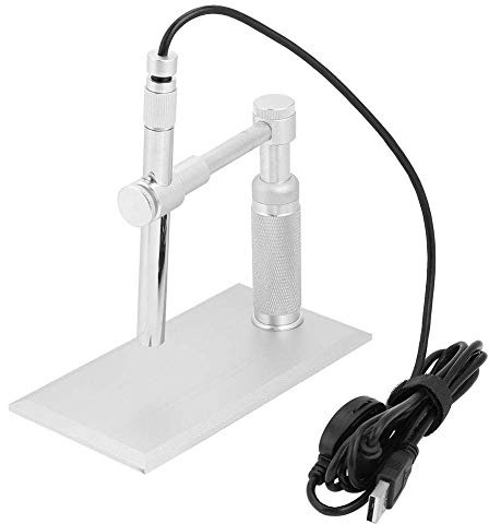 Digitales Mikroskop USB Mit Lupe Kamera Ständer Webcam, Metallstift Endoskop, Hochwertiger CMOS-Sensor, 2M Pixel