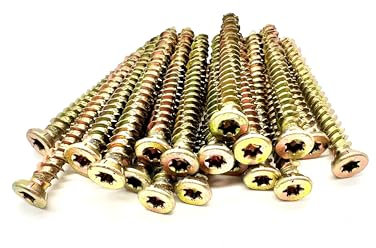 Concrete Screws (Pack of 20) Multi-Fix Countersunk 7.5mm TX Easy Drive (7.5 x 70mm)