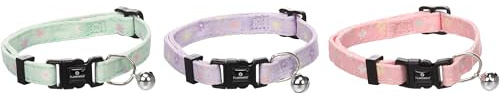 Flamingo Collier Ami Réglable avec Clochette pour Chat | Taille 20-34cm