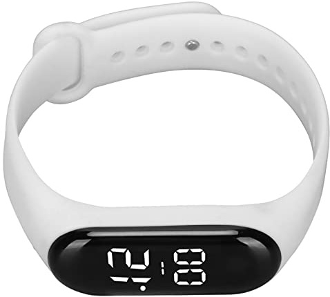 Oytrui Orologio Digitale a LED, Cinturino in Silicone Regolabile, Ampio Schermo Retroilluminato, Smartwatch Sportivo Leggero per Uomini, Donne, Bambini, con Datario, per Corsa,