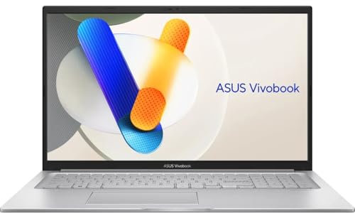 ASUS Vivobook 17 X1704VA-AU196W Intel Core i7 i7-1355U 17.3 Laptop Full HD 16GB DDR4-SDRAM 1TB SSD Wi-Fi 6 Windows 11 Home Silver