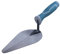 AERZETIX - C54482 - Truelle de stucateur/plâtrier 175x90mm - Outil de maçon - Poignée en caoutchouc/Lame en acier - à bout triangulaire rond