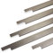 SOTECH Griffleiste SLIM 695 mm Edelstahloptik gebürstet ZUM EINFRÄSEN (Harpunenstegmontage) Profilgriff Schubladengriff Griff-Profilleiste