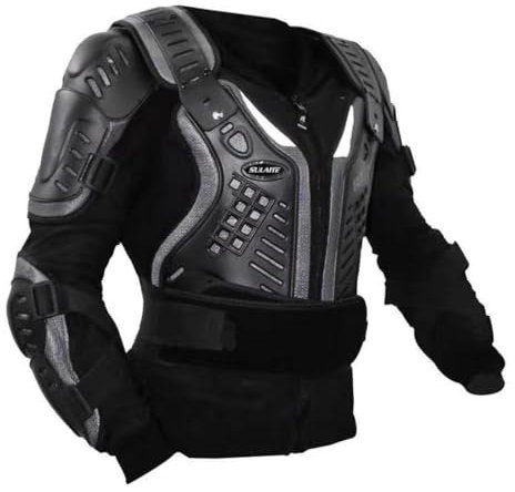 M&Catree Chaqueta con Armadura Protectora para Motocicleta Ropa de Protección Chaquetas para Moto Adulto (Chaqueta, 2XL)