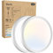 slochi Plafoniera LED Soffitto, 15W[2 Pezzi] 3000K 4000K 6500K Lampada da Soffitto Bianca,1500LM IP44 Plafoniera Bagno Rotonda per Camera da Letto, Cucina, Soggiorno, Corridoio, Balcone, Ø18CM