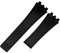 EMAIGlPO Silikon-Uhrenarmband passend for TAG HEUER Carrera Series, konkav-konvexes Schnittstellenarmband(Black-No buckle)