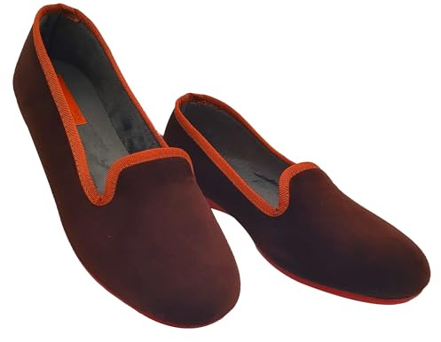 Meravigliose Pantofole Invernali Donna, Ballerine Chiuse da Casa Invernali in Velluto Rasato, Ciabatte Eleganti e Super Comode (Castano, Sistema Taglie Calzature EU, Adulto, Donna, Numero, Media, 36)