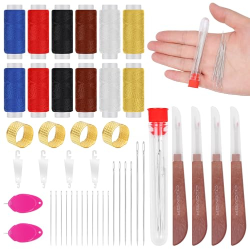 62PCS Needle and Thread Kit Clothes Repair Set Sewing Tool
