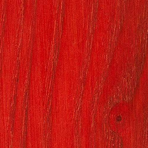 WooDeeDoo Water Based Wood Stain | Wood Dye | Ready to Use | Environmentally Friendly | Solvent Free | Odour Free | Tester Pot 10 ml | Red
