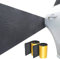 Queta Garagen Wandschutz Selbstklebend, Je 2M Lang, Wasserabweisend Anti-kollision und Anti-reibung Türkantenschutz Für Auto und Garagenwand, Schwarz, EVA, PE, Plastik, 2 Pack