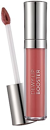 Flormar Dewy Lip Booster – gloss repulpant naturel longue tenue – effet lèvres pulpeuses & brillance effet mouillé – hydratation intense – rendu glossy non collant – maquillage femme, 02 Castle