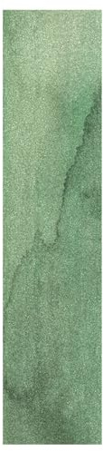 KAAVIYO Tuschemalerei Grün Skateboard Griptape Rutschfest Selbstklebend Longboard Griptapes Aufkleber Griffband 9x33in,44x10in(1pcs)